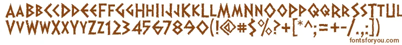 Dalek ffy Font – Brown Fonts