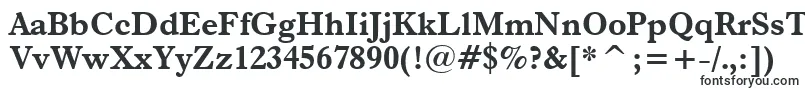 Шрифт Dutch766BoldBt – типографские шрифты