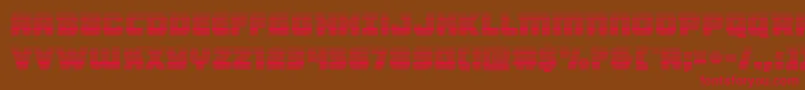 Victorycomicsgrad Font – Red Fonts on Brown Background