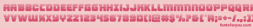 Victorycomicsgrad Font – Red Fonts on Pink Background