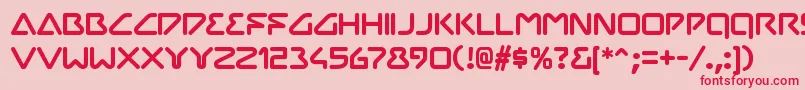 More about ChilopodRegular Font ChilopodRegular Font – Red Fonts on Pink Background