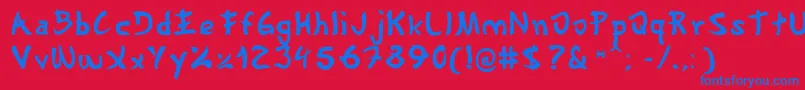 Подробнее о шрифте Gyosho Шрифт Gyosho – синие шрифты на красном фоне