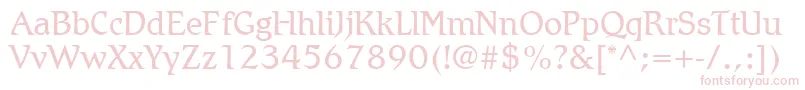 Więcej informacji o czcionce RomicLtLight Czcionka RomicLtLight – różowe czcionki