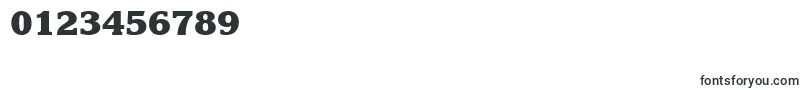 Karlajohnson8Heavysh-Schriftart – Schriften für Zahlen und Nummern