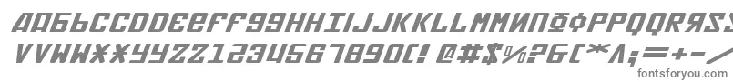 Soviet2eei-fontti – harmaat kirjasimet valkoisella taustalla