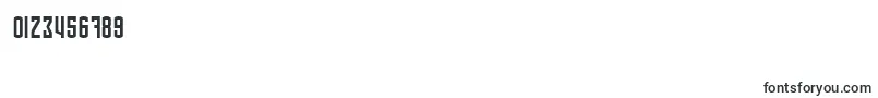 RadonatorNormal-Schriftart – Schriften für Zahlen und Nummern