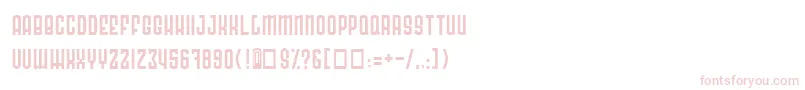 RadonatorNormal Font – Pink Fonts on White Background