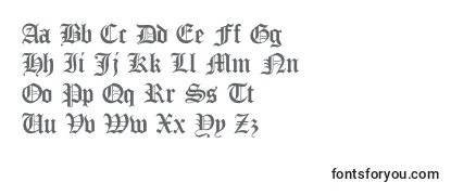 TrueGothicCyr Font