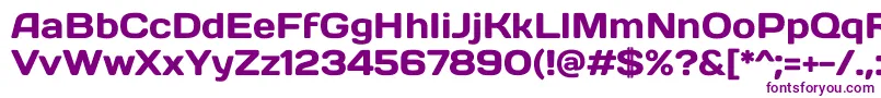 Шрифт DaysoneRegular – фиолетовые шрифты