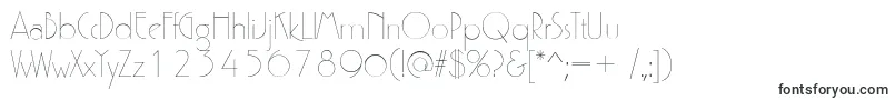 Шрифт P700DecoRegular – буквенные шрифты