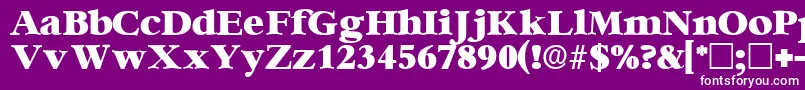 IngenuedisplaysskRegular Font – White Fonts on Purple Background