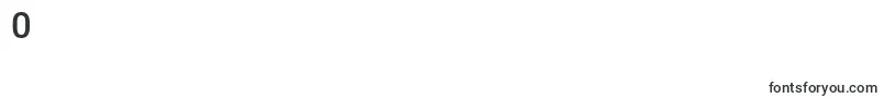 Romerrosellon Font – Fonts for Digit 0