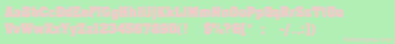 En savoir plus sur la police AachenLight Police AachenLight – polices roses sur fond vert