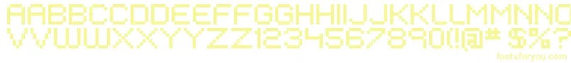 EivenMajorPixel Font – Yellow Fonts