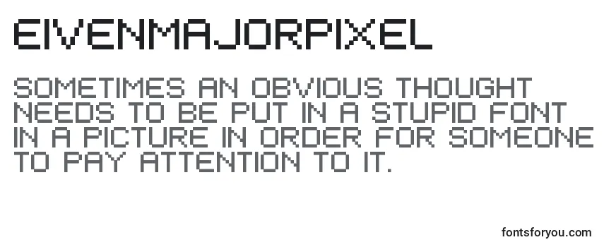Review of the EivenMajorPixel Font