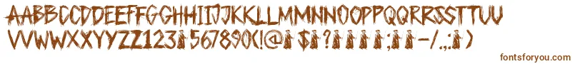 DkPlagueMaster Font – Brown Fonts