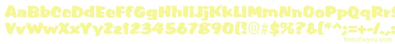 More about MarketRegular Font MarketRegular Font – Yellow Fonts on White Background