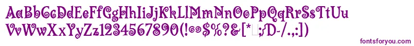 LambadaLet Font – Purple Fonts