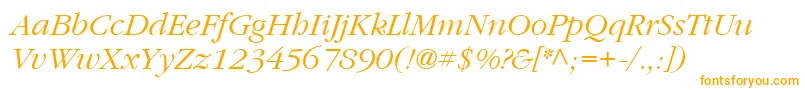 ItcGaramondLtLightItalic Font – Orange Fonts