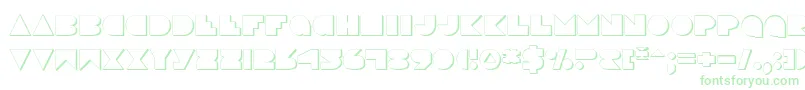 DiscoDeckShadow Font – Green Fonts