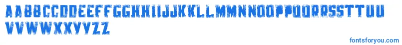 Weitere Informationen zur KnackpackStdDistroyDemo-Schriftart KnackpackStdDistroyDemo-Schriftart – Blaue Schriften auf weißem Hintergrund