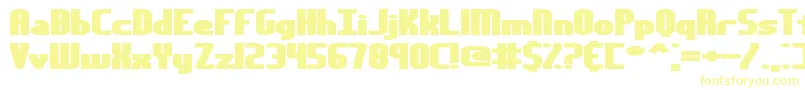 YesterdayBrk Font – Yellow Fonts