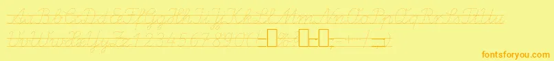 Más sobre la fuente LaEl2Italic fuente LaEl2Italic – Fuentes Naranjas Sobre Fondo Amarillo