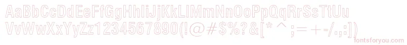 Swiss721BoldCondensedOutlineBt Font – Pink Fonts