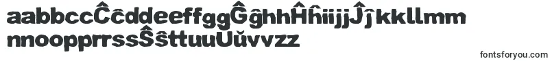 ZaiCrumpledpaper-Schriftart – esperanto Schriften