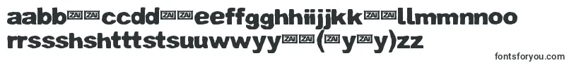 フォントZaiCrumpledpaper – ハウスフォント