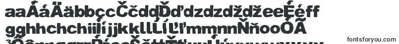 ZaiCrumpledpaper-Schriftart – slowakische Schriften
