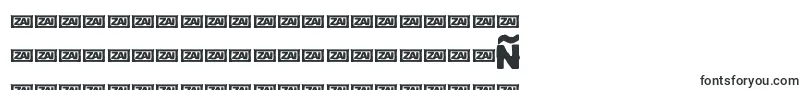 ZaiCrumpledpaper-Schriftart – tadschikische Schriften