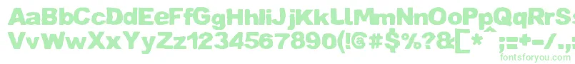 ZaiCrumpledpaper Font – Green Fonts