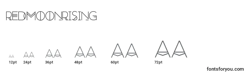 RedMoonRising Font Sizes