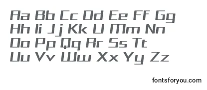 SquareaExpandedOblique Font