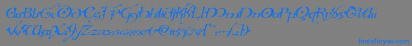 More about Hollyjinglesolidital Font Hollyjinglesolidital Font – Blue Fonts on Gray Background