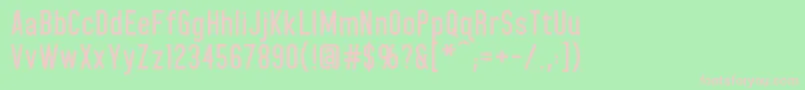 HomeplanetbbBold Font – Pink Fonts on Green Background