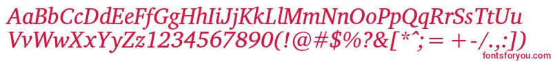 VelekaItalic Font – Red Fonts