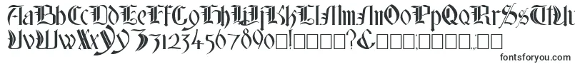 GlastonburyWide-Schriftart – Schriftarten, die mit G beginnen