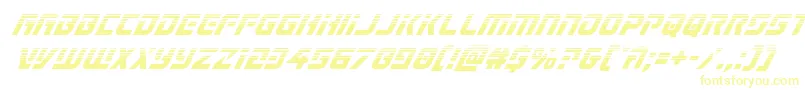 Legiosabinahalfital Font – Yellow Fonts on White Background