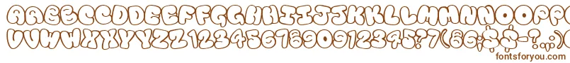 Tourist Font – Brown Fonts