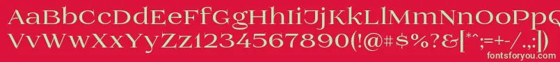 Weitere Informationen zur Prida01bold-Schriftart Prida01bold-Schriftart – Grüne Schriften auf rotem Hintergrund
