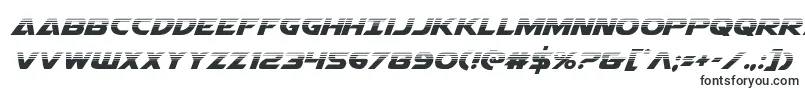 Шрифт Airstrikehalf – футуристические шрифты