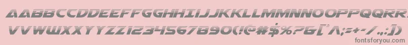 More about Airstrikehalf Font Airstrikehalf Font – Gray Fonts on Pink Background