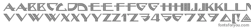 Bellhopnf Font – Gray Fonts on White Background