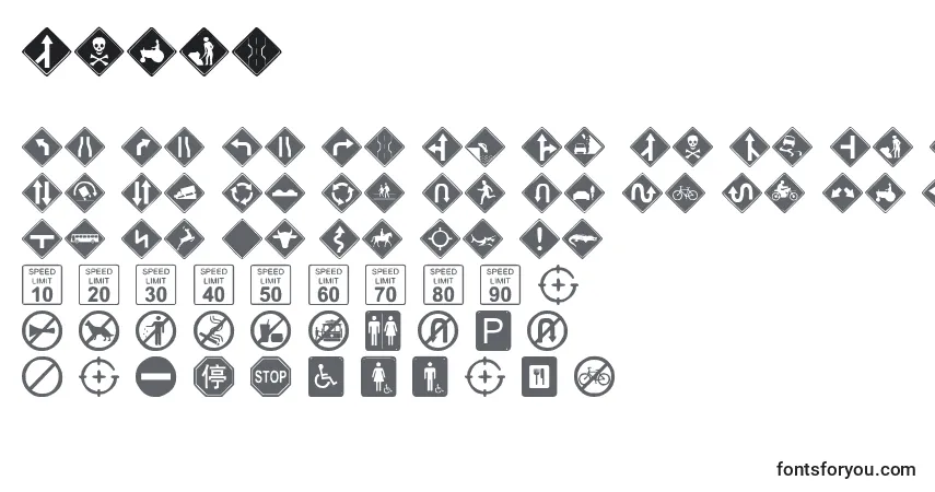 Czcionka Ggsid – alfabet, cyfry, specjalne znaki