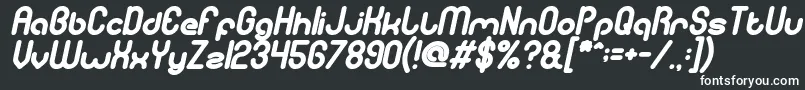 GitchgitchBoldItalic Font – White Fonts