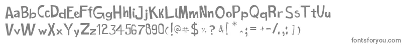 CartoonToy Font – Gray Fonts