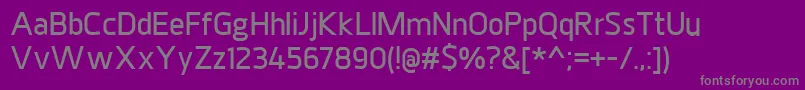 Шрифт JuhlBold – серые шрифты на фиолетовом фоне