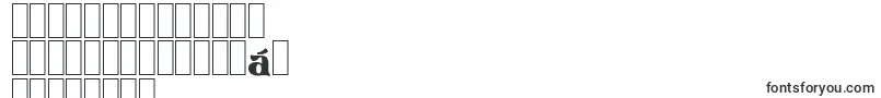 フォントP820DecoRegular – カンボジア文字